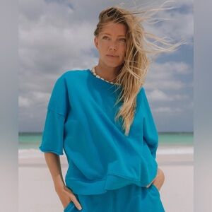 Daily Drills Cropped Short Sleeve Crew